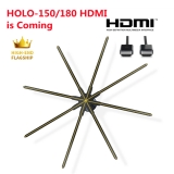 HDMI input 150cm/180cm 3D Hologram Display 